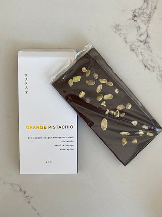 Orange Pistachio Chocolate