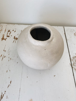 Paper Mache Bud Vase (round)