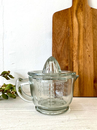 Orion Pressed Glass Juicer