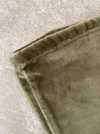 Vera Velvet Stocking in Olive