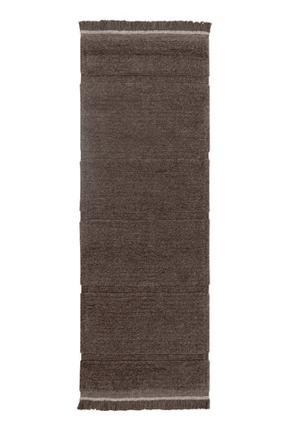 Woolable Rug Steppe - Sheep Brown 2’ 7” x 7’ 6” || Lorena Canals