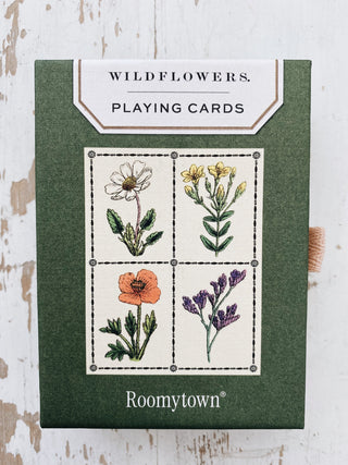 Playing Cards Wildflowers