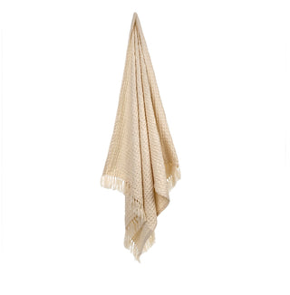 Waffle Bath Towel Natural