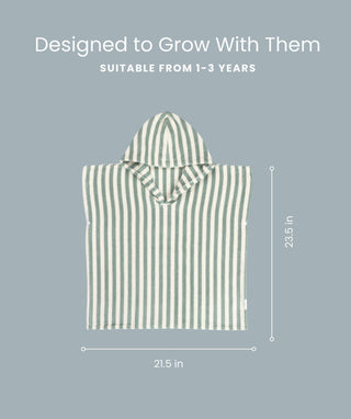 Poncho Towel Slate