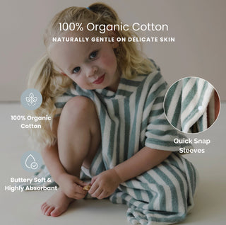 Poncho Towel Slate