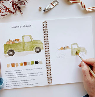Autumn Watercolour Book