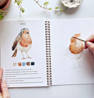 Birds Watercolour Book