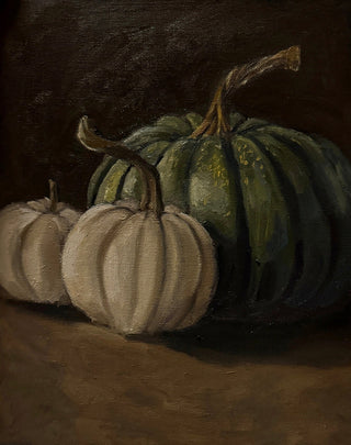 Pumpkins Art Print 8x10