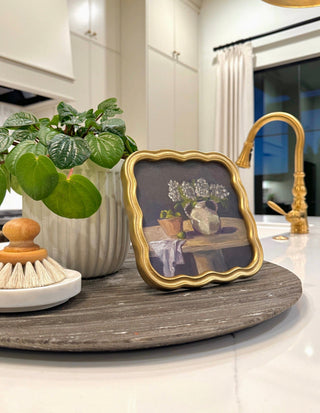 Vase of Hydrangeas Art Print 8x8