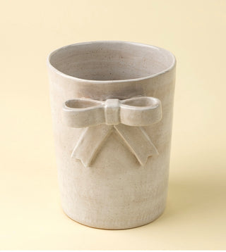 Stoneware Bow Crock