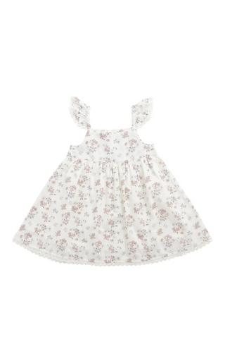 Organic Cotton Elodie Dress - Selena Blush | Jamie Kay