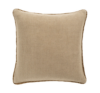 Honfleur Linen Pillow, Sienna 20x20