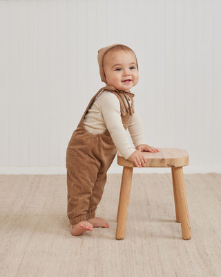 corduroy baby overalls || cinnamon by Quincy Mae