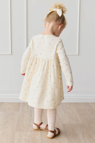 Organic Cotton Poppy Dress - Meredith Egret | Jamie Kay