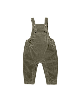 corduroy baby overalls || forest by Quincy Mae