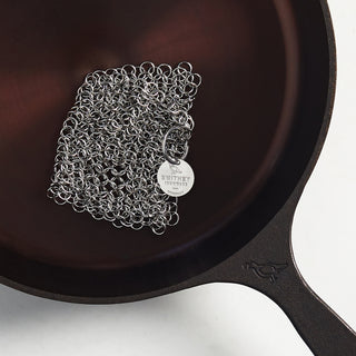 Chainmail Scrubber for Cast Iron | Smithey Ironware