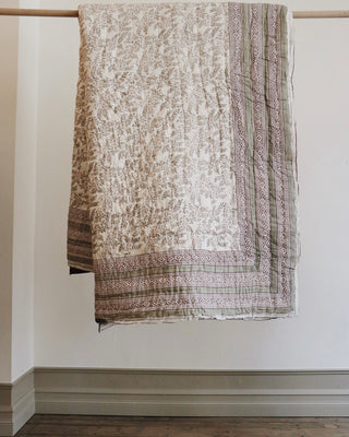 Delilah Handmade Reversible Quilt