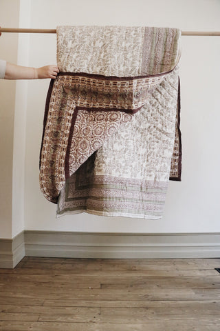 Delilah Handmade Reversible Quilt