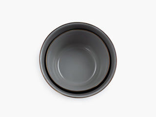 Enamel Mixing Bowl Set - Slate Gray