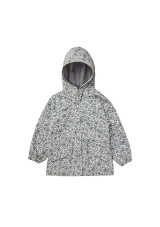 Rylee & Cru Little Girl's Raincoat in Georgia Blue Floral