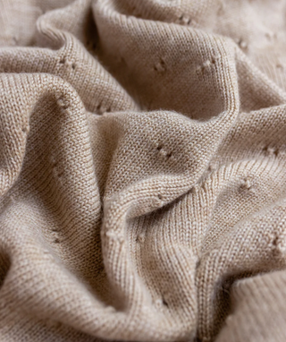 Wool Bibi Blanket - Sand