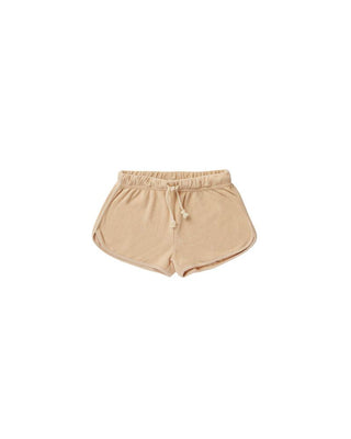 terry track short | shell