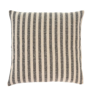 Ingram Stripe Pillow - Charcoal