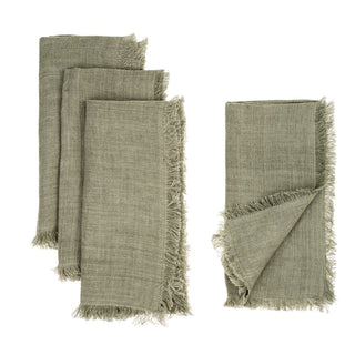 Linen Napkins Set of 4 - Laurel