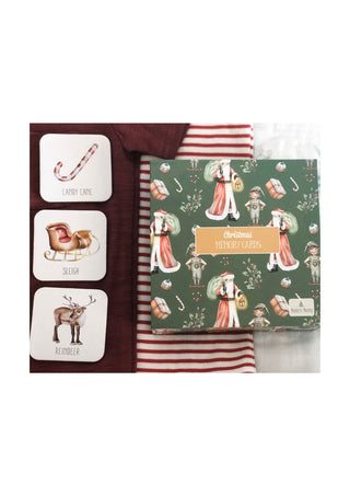 modern monty christmas memory game contents example