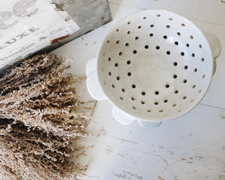 Pottery Berry Bowl