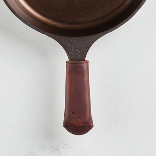 Leather Skillet Sleeve for Cast Iron | Smithey Ironware