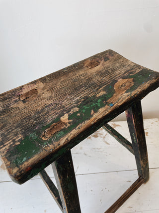 FOUND. Vintage village stool